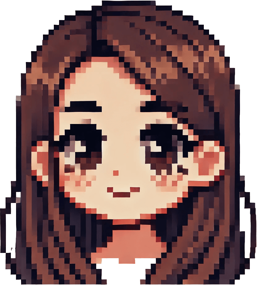 Pixel art portrait